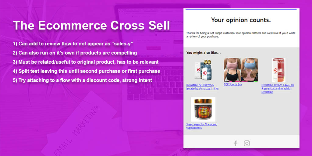 Cross Sell Ecommerce Email Marketing Automation Tips